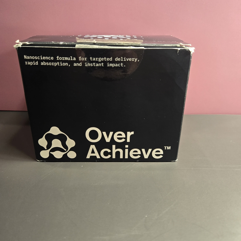 Over Achieve Sleep ×4, Vitality ×4, Relax ×4 Variety Pack. Brand New Never Used